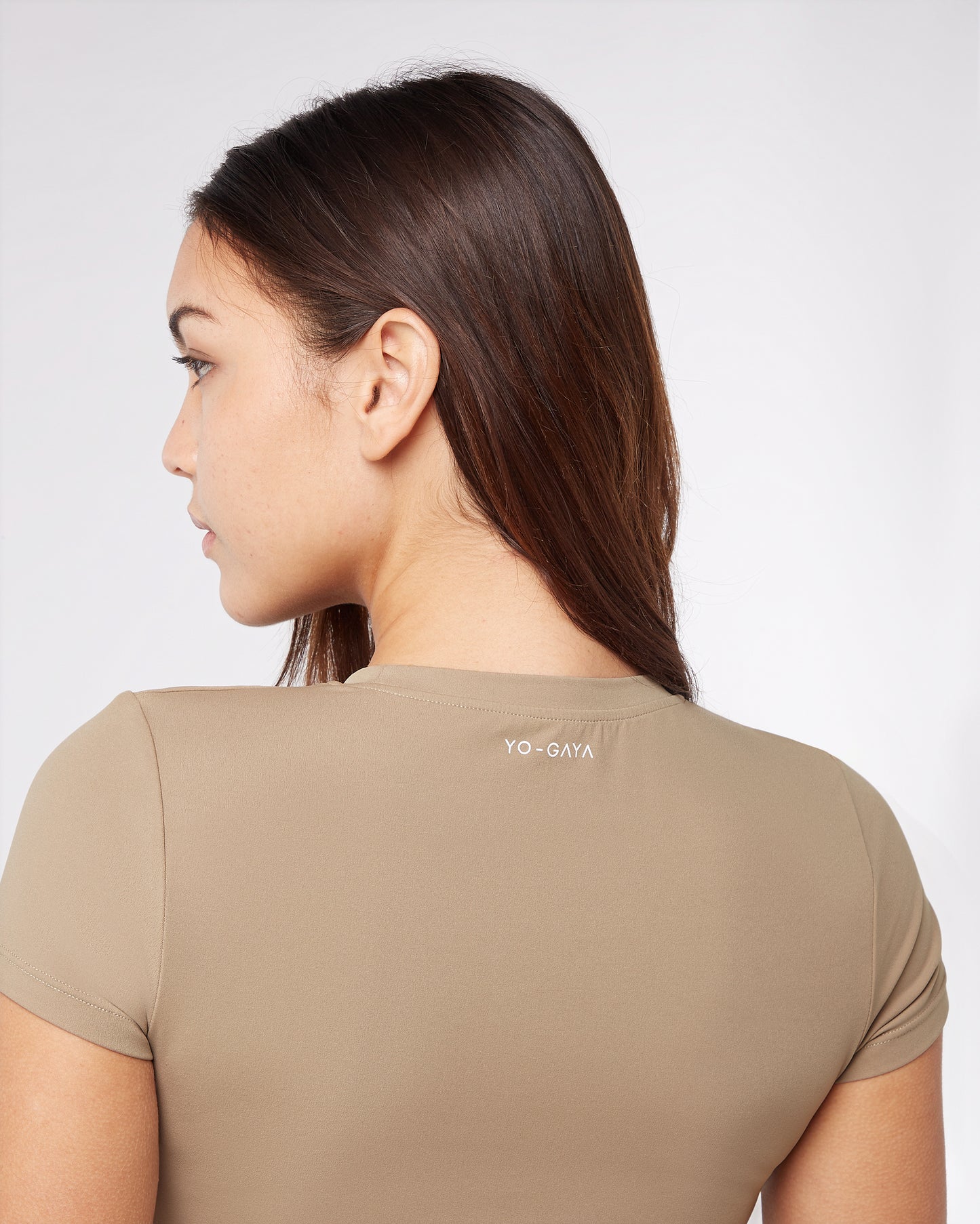 Short Sleeve Top - Sandy Beige