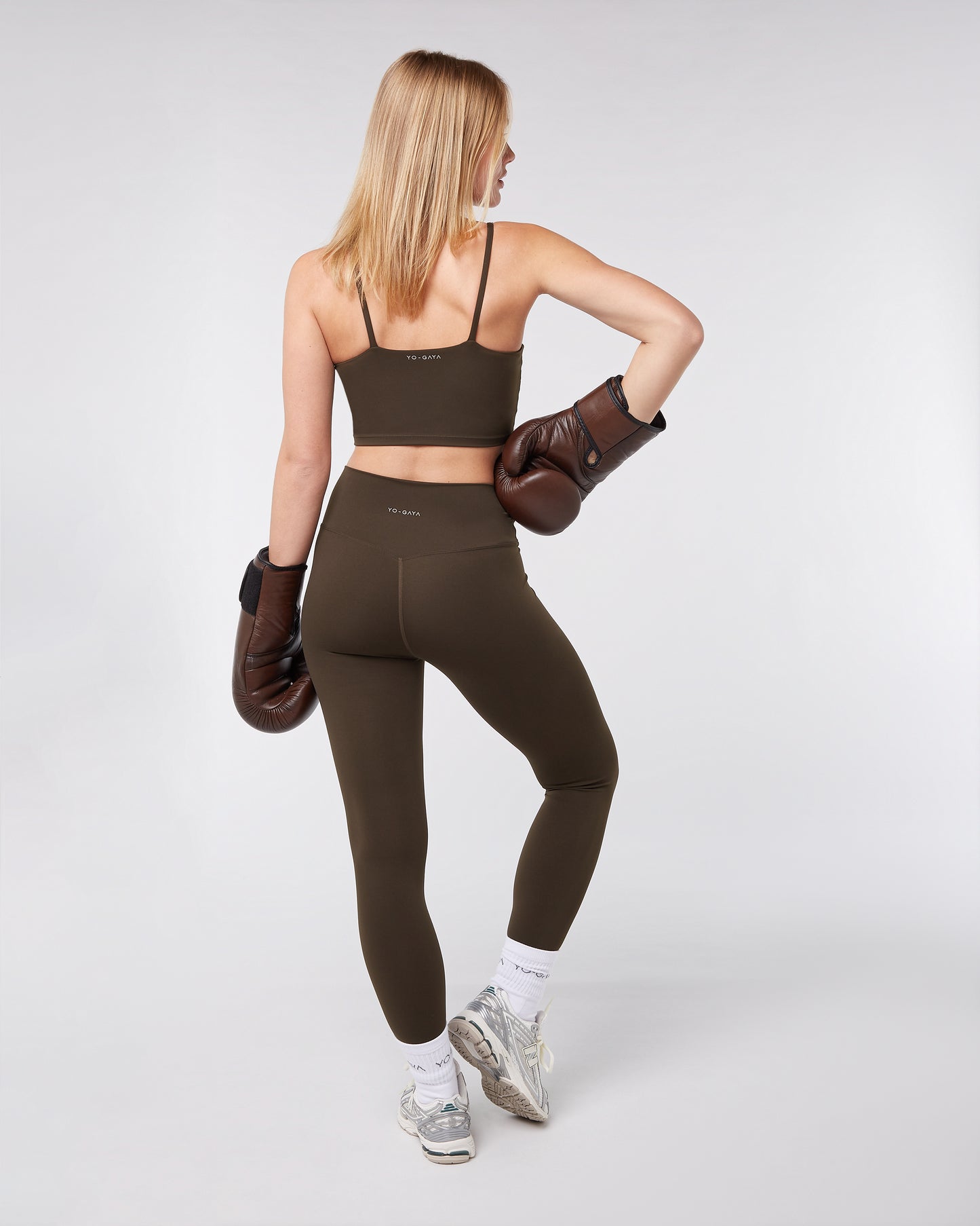 Sports Bra - Coffee Bean