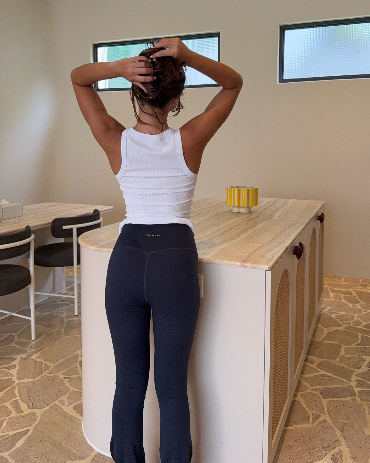 Ribbed Tank Top - White