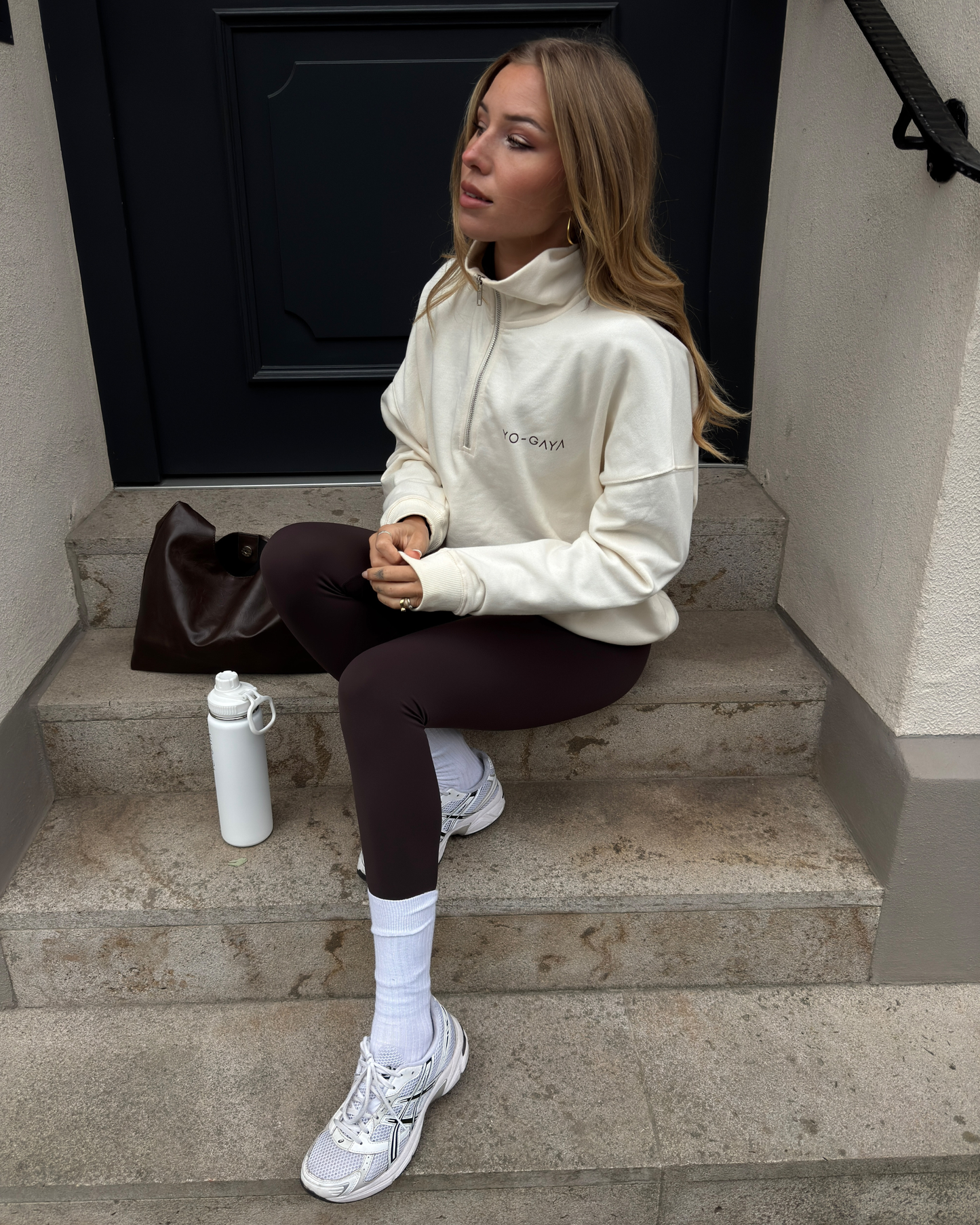 Quarter Zip Pullover - Ivory