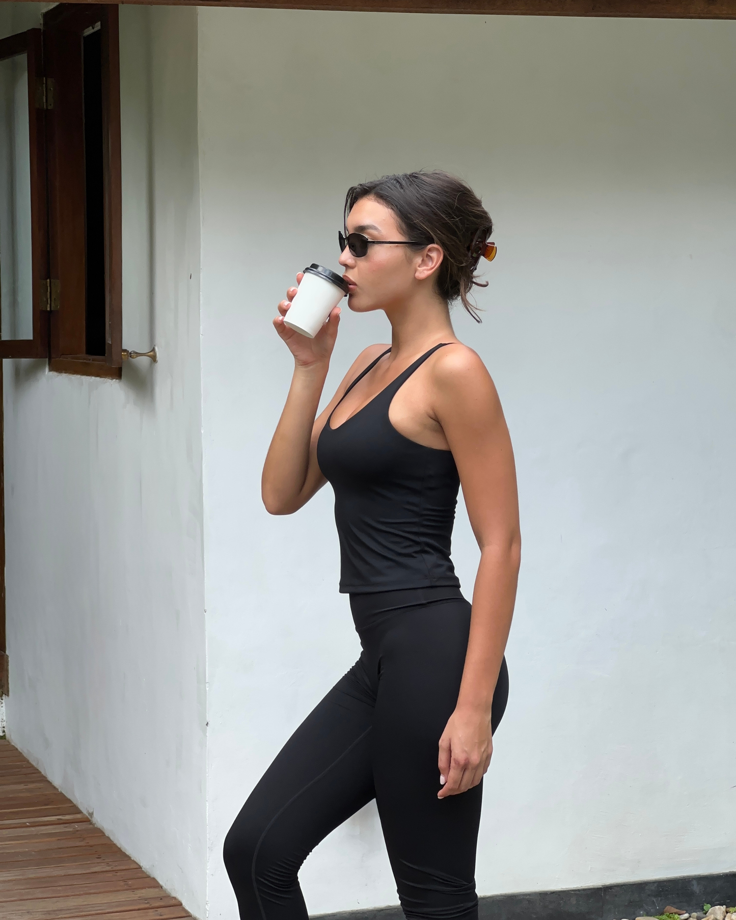 Sculpting Top - Black